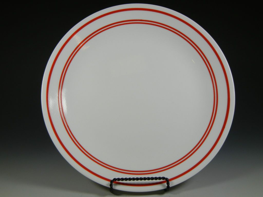 Corelle CLASSIC CAFE RED Dinner Plates 10 1/4 in.