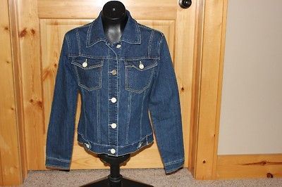 COOGI Denim Cropped Shrug Jean Jacket wOMENS Size XXL EUC Worn once