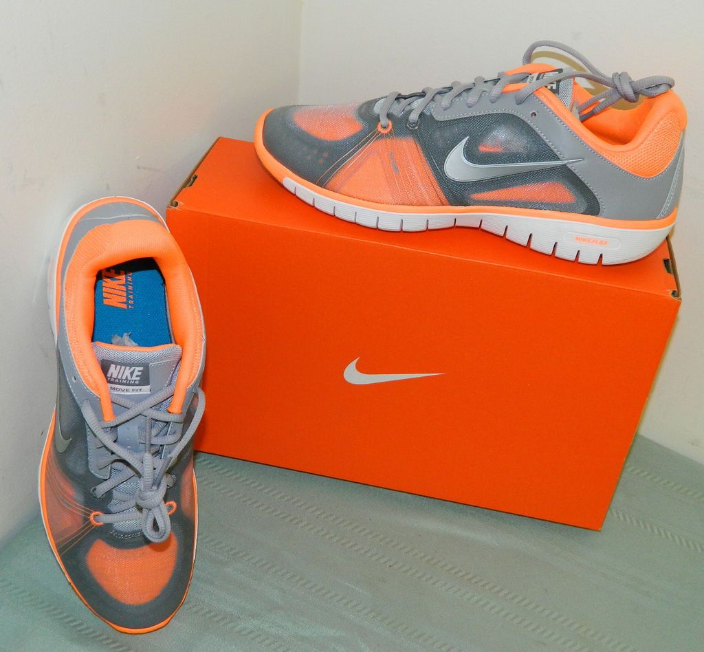 Nike Womens Move Fit Cross Training Shoes Orange US Size 10 NEW IN