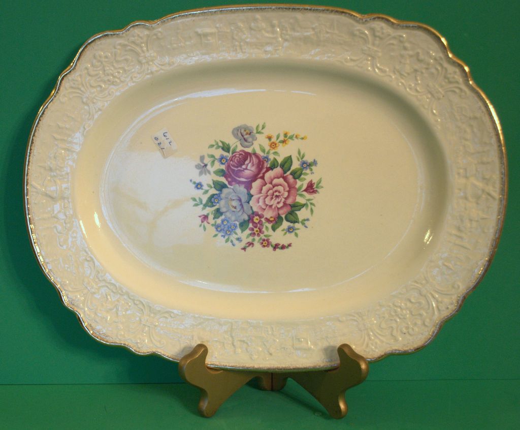 National Brotherhood of Operative Potters Netherlands China Platter