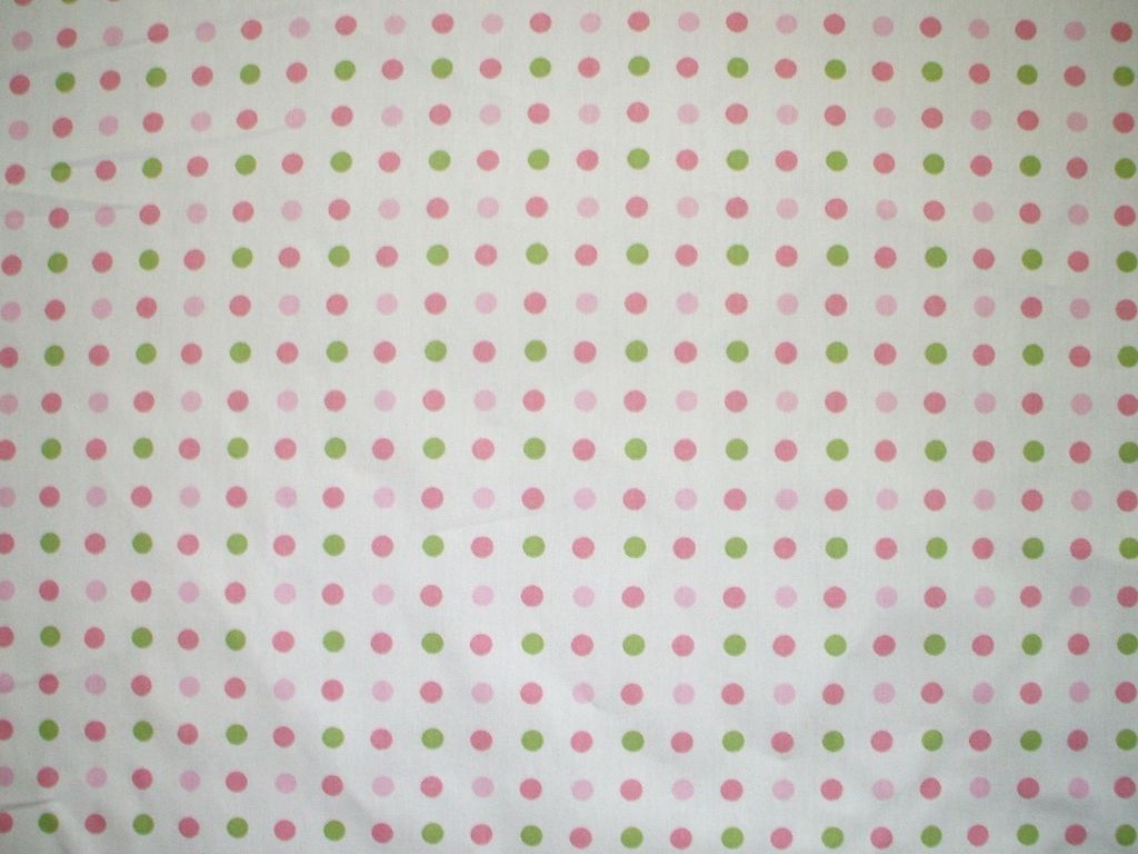 Frutti Dot Watermelon Pink Lime Green Full Comforter Cotton Reversible