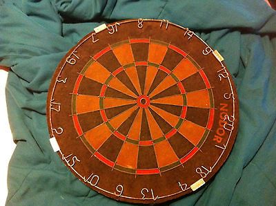 Nodor Antique Bristle Dart Board (1977)