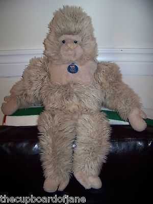 Vintage 1982 Plush Large Dakin YETI Pillow Pets Bigfoot Sasquatch