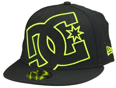 DC Shoes Coverage II New Era 59 Fifty Fitted Hat Size 7 1/8 New NWT