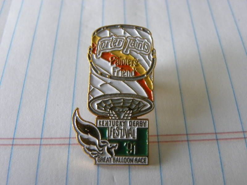 1991 Kentucky Derby Festival Balloon (Porter Paint) Pin