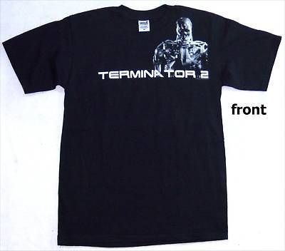 TERMINATOR 2 CYBORG IMAGE BLK T SHIRT XL NEW LICENSED