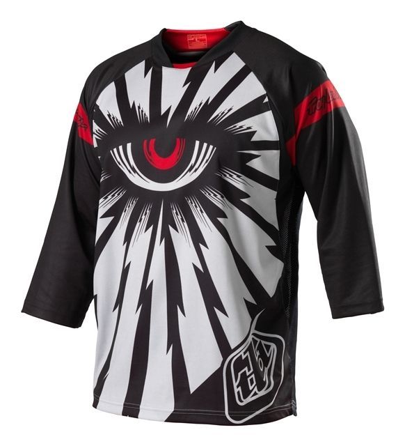 NEW TROY LEE DESIGNS TLD RUCKUS CYCLOPS MTB DOWNHILL BMX JERSEY WHITE