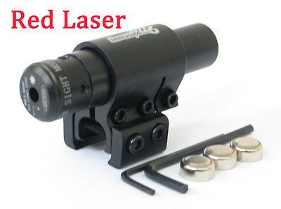 Mounting Crossbow Laser Sight w/QQ Scope Cliper Fit Bow red laser