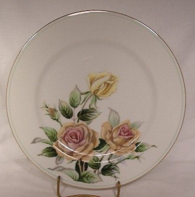 KENT Japan china Trio Dinner Plate