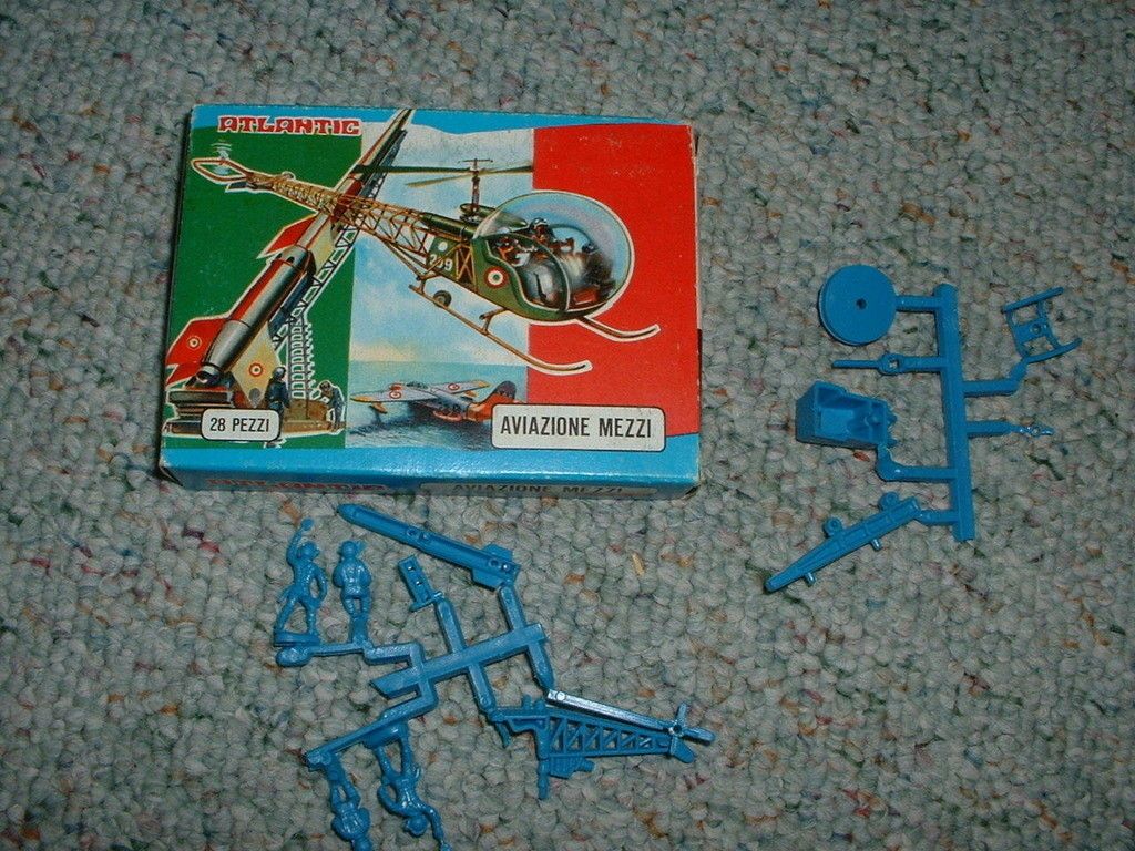 Atlantic HO 1/72 Box# 9014 Aviazone Mezzi RARE