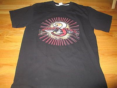 2008 3 DOORS DOWN Concert Tour w/ HINDER & STAIND (LG) T Shirt