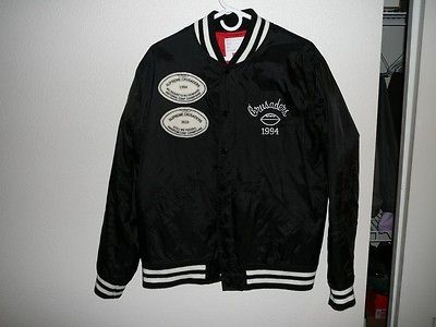 Supreme Crusaders varsity jacket black large used