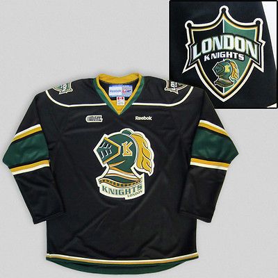 London Knights OHL Premier Edge Jersey Large Black New Season 2011 12