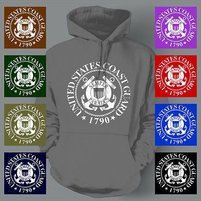 US COAST GUARD army navy EMS LIFEGUARD MILITARY Hoodie