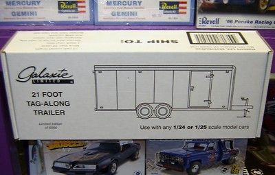 PLASTIC MODEL KIT LUCKY DOG PURCHASE 21 TAGALONG TRAILER FS GMS