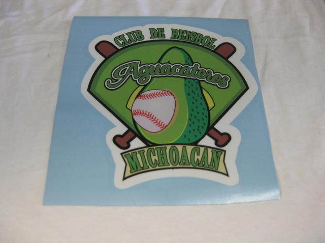 AGUACATEROS DE MICHACAN BASEBALL STICKER NEW AGUACATEROS DE MICHOACAN