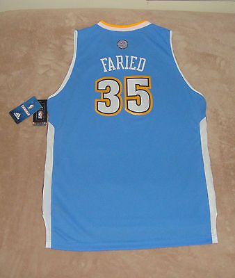Denver Nuggets Kenneth Faried Youth Swingman Stitched Basketball