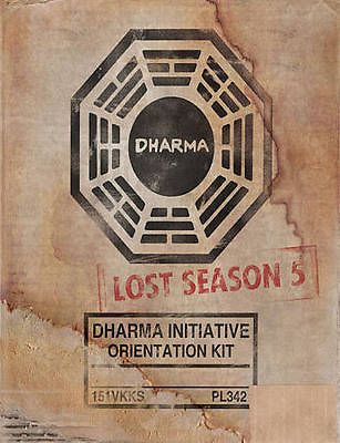 LOST SEASON 5   DHARMA INITIATIVE ORIENTATION KIT [BLU RAY   NEW BLU