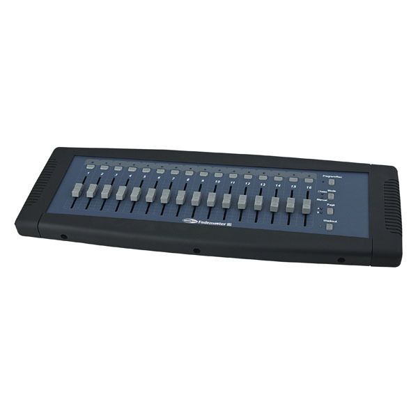 Showtec Fademaster 16 channel DMX desk simple controller stage theatre