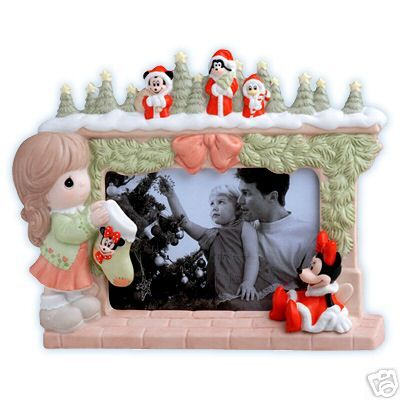 Precious Moments Minnie At The Mantel Photo Frame NIB