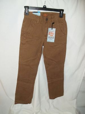 DOCKERS ALPHA KHAKI SIZE 8 YOUTH NWT BROWN