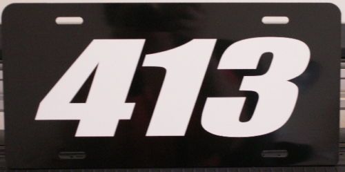 413 ENGINE SIZE LICENSE PLATE FITS DODGE PLYMOUTH MOPAR