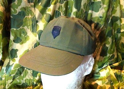 WAR DATED VIETNAM ERA US ARMY CAP WITH RANK   HAT OG 106 MASTER