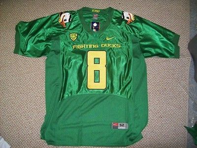 OREGON DUCKS #8 Mariota Green DUCK MASCOT Rivalry Combat Jersey