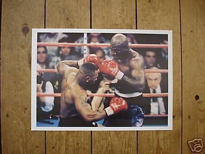 Mike Tyson Holyfield Fight Action New Poster