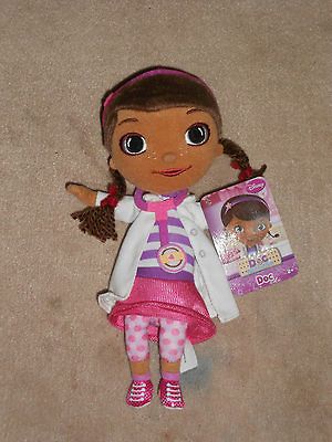 NEW, DISNEY DOC MCSTUFFINS DOTTIE 6 BEANBAG PLUSH DOLL