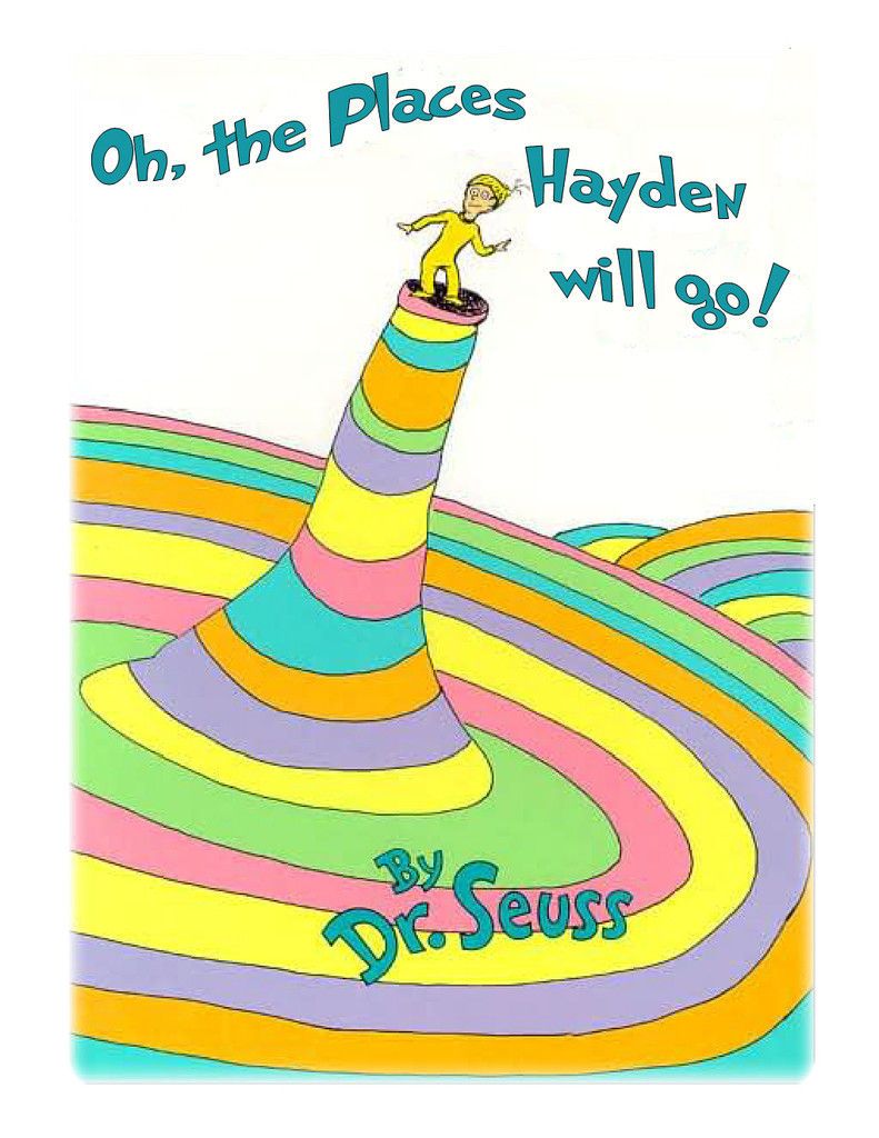 Dr. Seuss baby shower cake topper cake image sheet