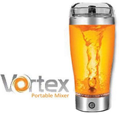 Mixer Portable Mug Tornado 18 oz. Battery Shake Protein Shaker Blender