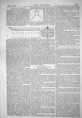 of ENGINEERING 1866 PLOUGH COULTER BOW DIAGRAM DUPUY DE LOME INVEN