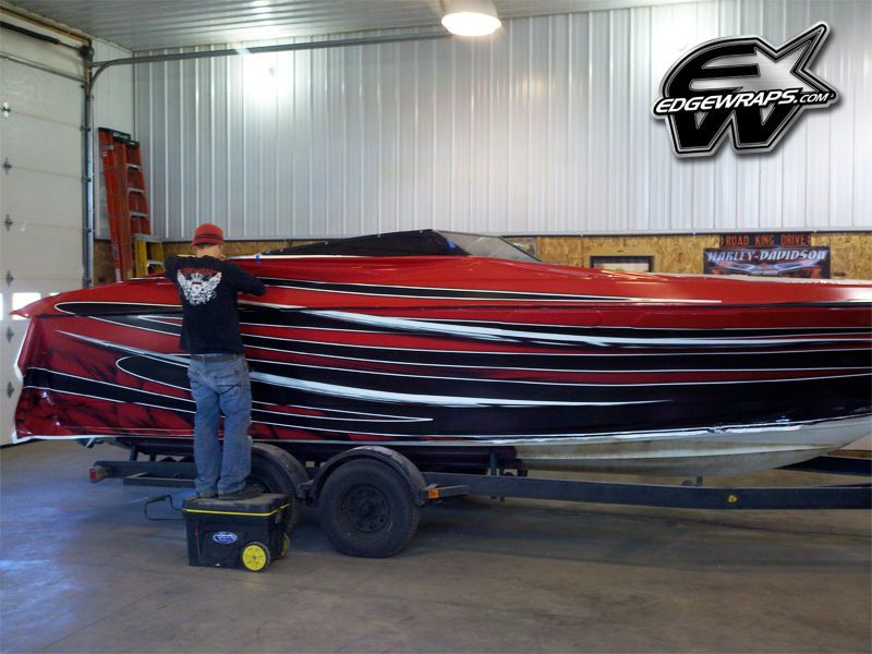 BOAT WRAPS GRAPHICS DECALS KIT