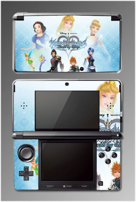 Princess Cinderella Tinkerbell Game SKIN Cover 9 for Nintendo 3DS