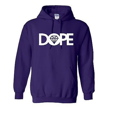 DOPE DIAMOND Hooded Sweatshirt LIL WAYNE OBEY YMCMB multi color