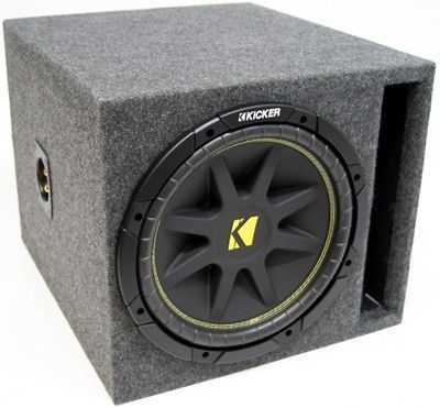 Newly listed KICKER 15 SINGLE PORTED SUB BOX LOADED W/ 2010 C15 500