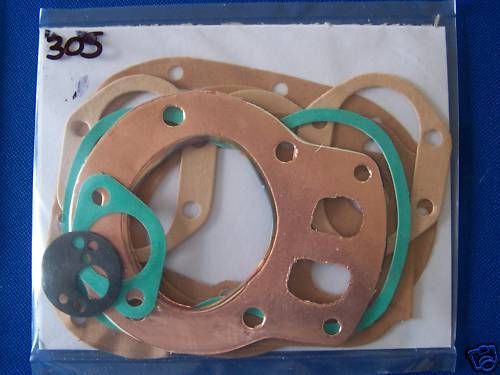 BSA C11 250cc 1939 53 ENGINE GASKET SET 305