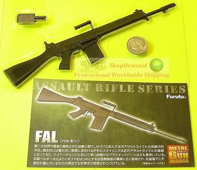 Scale Action Figure GUN MANIA FAL ASSAULT MACHINE RIFLE MODEL