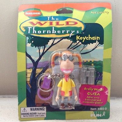 Nickelodeon The Wild Thornberrys ELIZA Really Works FIGURE Keychain