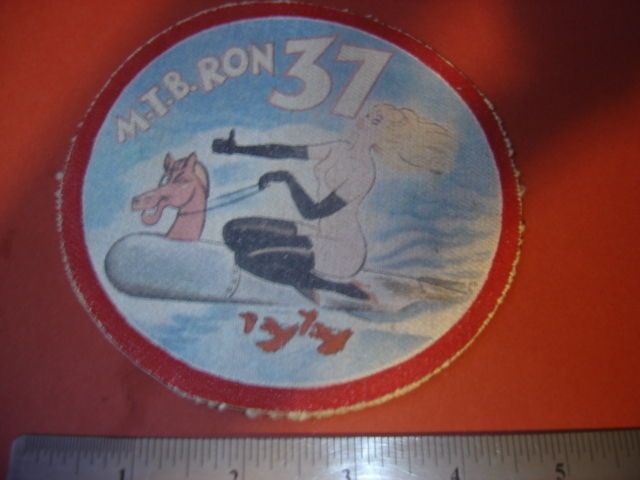 WWII USN PT BOAT MOTOR TORPEDO BOAT SQDN 37 JACKET PATCH