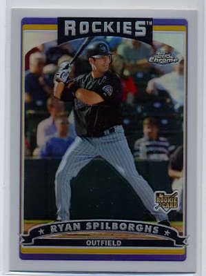 2006 Topps Chrome Refractor RYAN SPILBORGHS