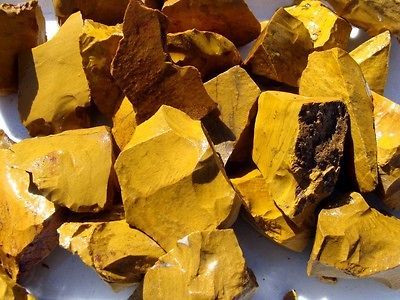 GOLD JASPER   3 Lb Lot   Rock Rough Gem   Tumbler Polisher   1 to 2