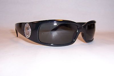 NEW VERSACE SUNGLASSES VE4044B VE 4044B GB1/87 BLACK GRAY AUTHENTIC