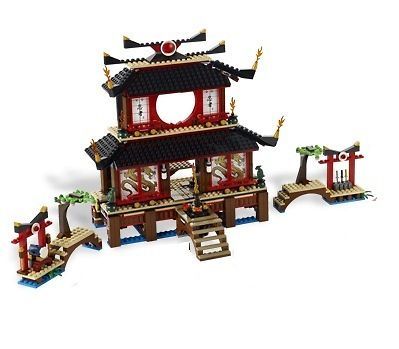 BRAND NEW LEGO Ninjago 2507 Fire Temple ONLY NO DRAGON NO MINIFIGS