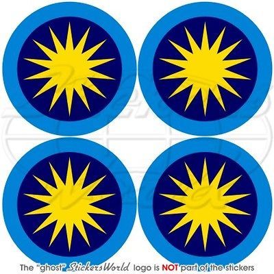 MALAYSIA Royal Malaysian AirForce TUDM Aircraft Roundel 2 (50mm