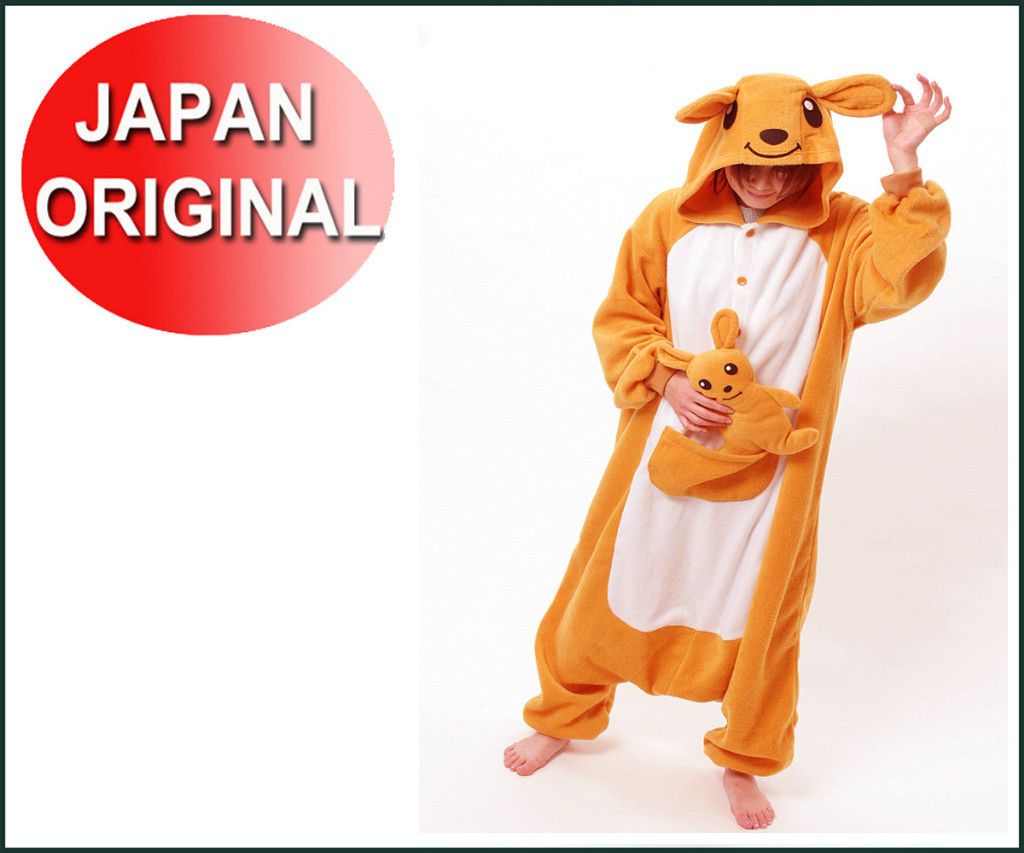 Halloween Costumes kangaroo Kigurumi Japan party pajamas Genuine from