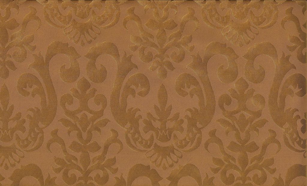 Gold Damask Fabric / Discount Fabric For Sale