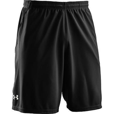 Under Armour Team Mens Coaches Shorts 1228908 Black Size Medium NWT