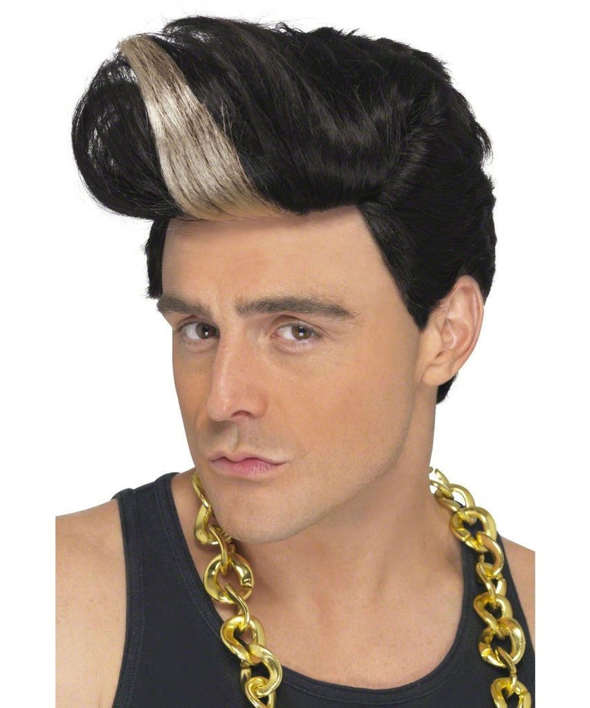 90s Rap Star Wig Vanilla Ice Wig Rapper Costume wig 23994